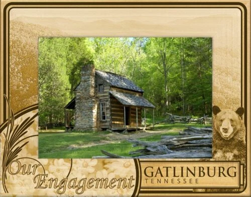 Handmade Engagement Picture Frames