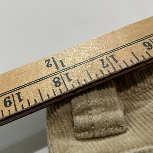 Tint Womens Tan Flat Front Bootcut Corduroy Pant Size 16 - Picture 5 of 6