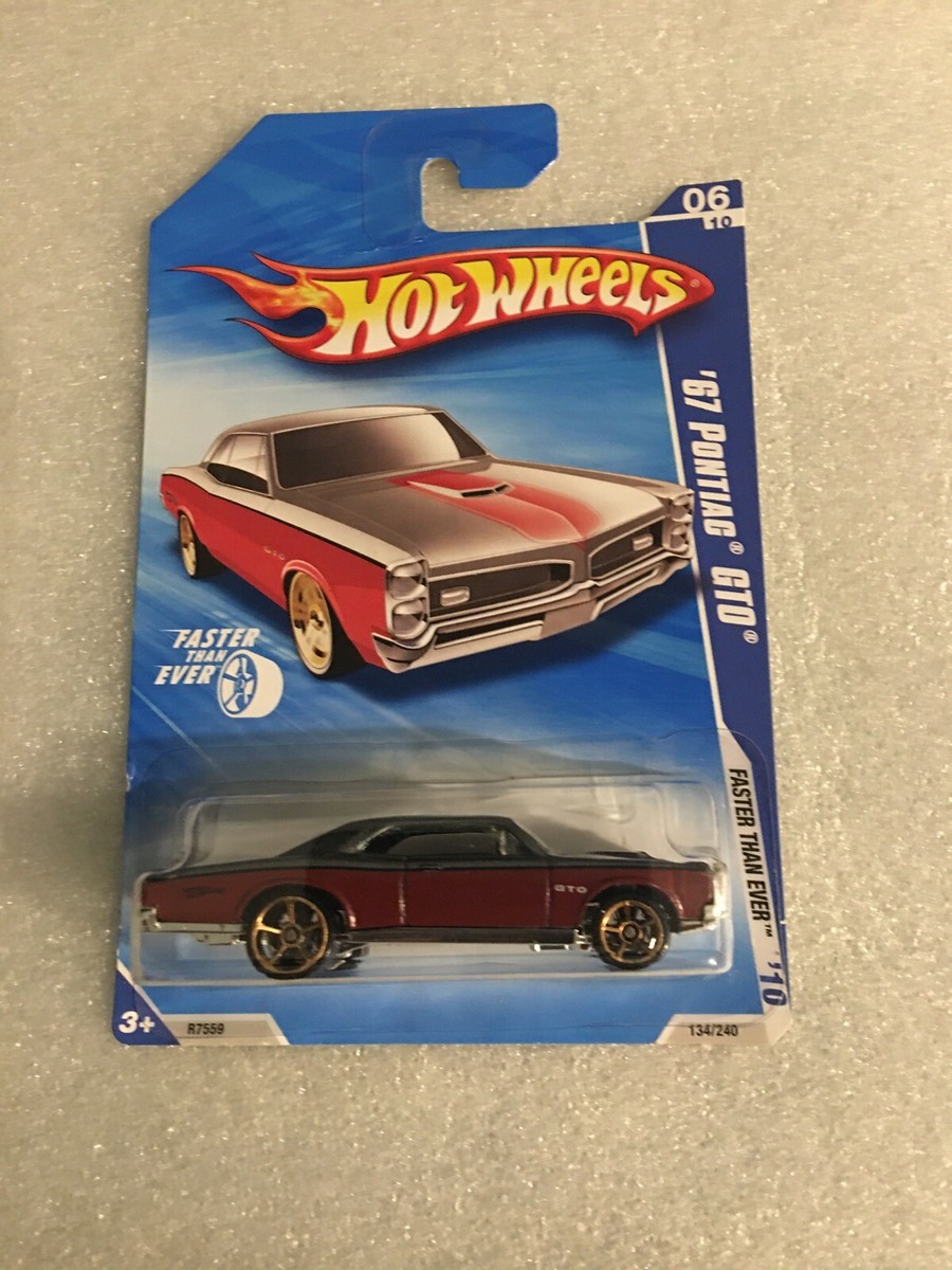 Hot Wheels 2010 #134/240 '67 Pontiac GTO. Faster Than Ever Series
