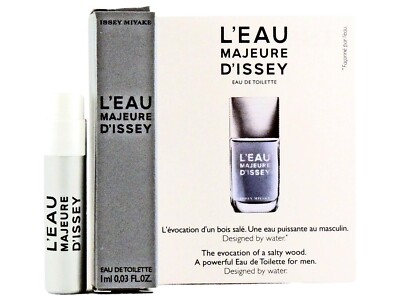 ISSEY MIYAKE L'EAU MAJEURE D'ISSEY EDT 1.0ml .03fl oz x 1 COLOGNE SPRAY SAMPLE