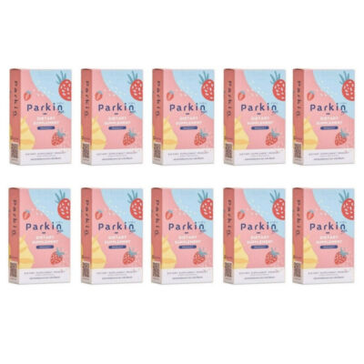 10x Parkin Fiber Drink Mixed Fruit Berry Nourish Skin Clear Belly Shape Fit Slim
