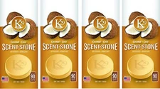 K29 Coconut Stone Air freshener, Long-lasting Fragrance, 4 Packs