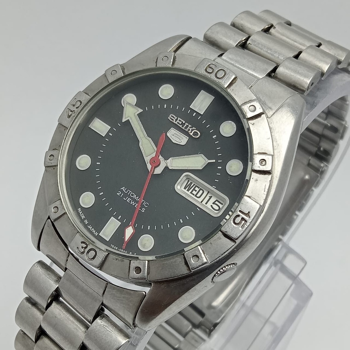 Seiko 5 Diver Automatic 7S26-3200 Day/Date Vintage Men's Watch