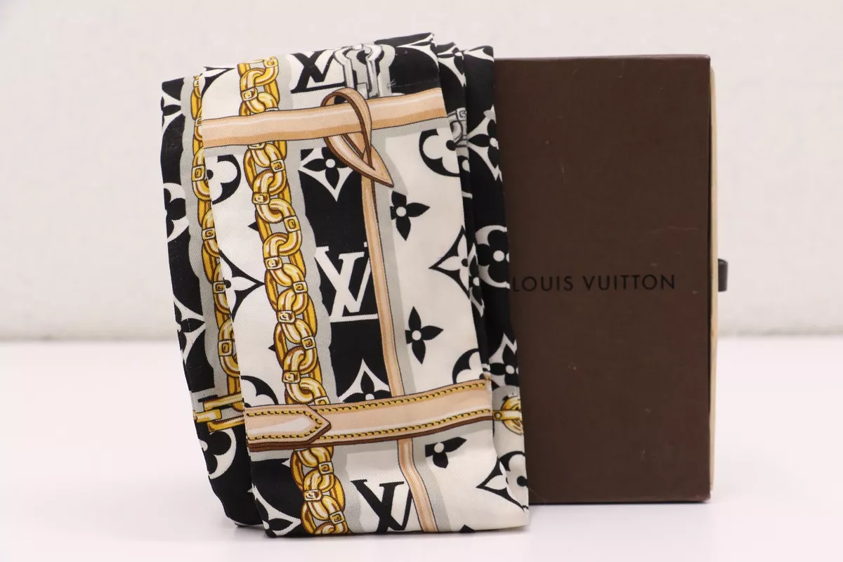 Louis Vuitton Monogram Confidential Silk Bandeau