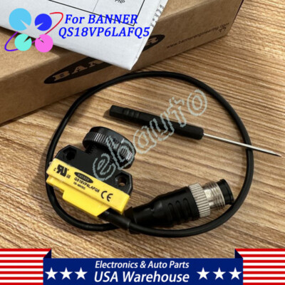QS18VP6LAFQ5 For Banner World Beam Universal Compact Sensor, 10-30VDC US Stock