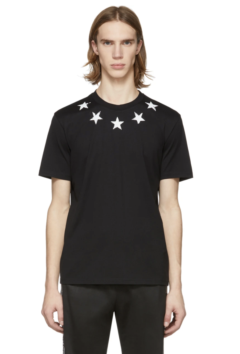 GIVENCHY DISTRESSED VINTAGE STARS TEE BLACK SIZE XS | eBay GIVENCHY DISTRESSED VINTAGE STARS TEE BLACK SIZE XS | eBay