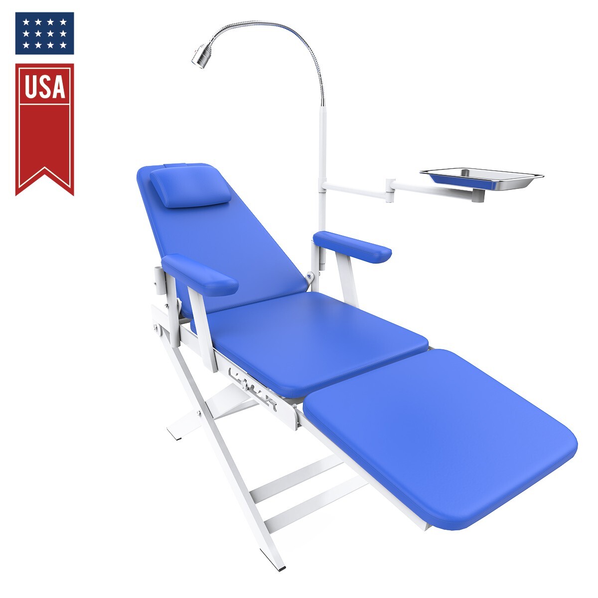 Dental Portable Mobile Delivery Unit System Air Compressor Suction Syringe/Chair