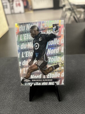 BONGOKUHLE HLONGWANE 2024 Topps Chrome MLS Team Tags MINNESOTA UNITED #TT-2