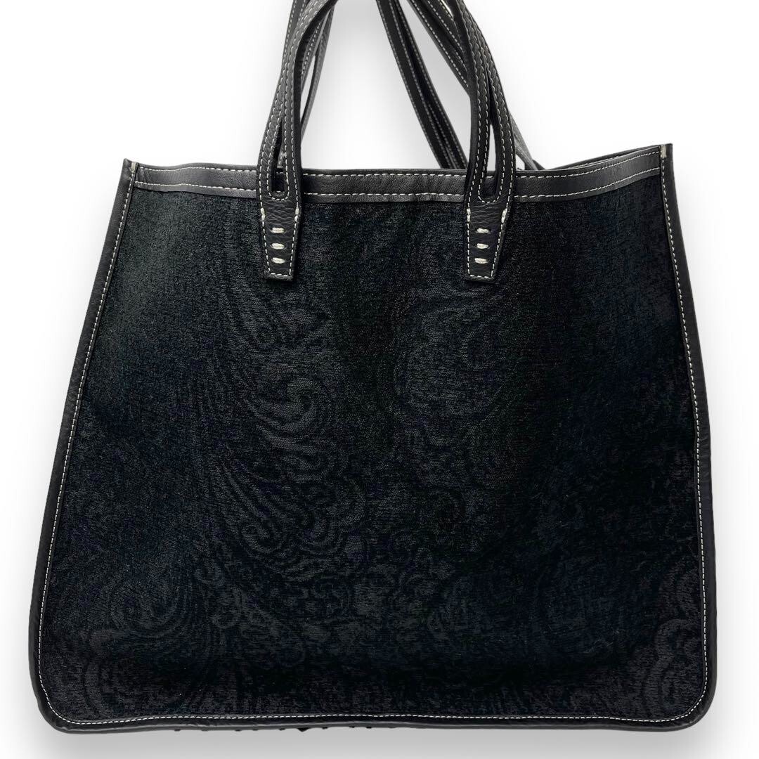 A VACATION Big Cube Paisley Black Bag 13.5×15.7×15.7 inch | eBay