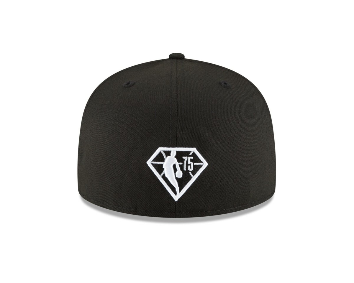 Men's New Era Black New York Knicks Back Half Team 59FIFTY Fitted Hat