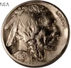 1920 Buffalo Nickel ~ Choice XF/AU ~ Better Date!