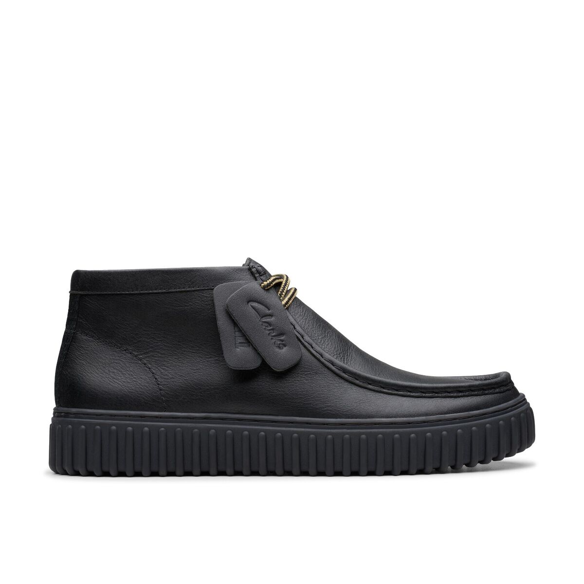 Clarks Men's Torhill Hi Black Leather 26178264 | eBay Clarks Men's Torhill Hi Black Leather 26178264 | eBay