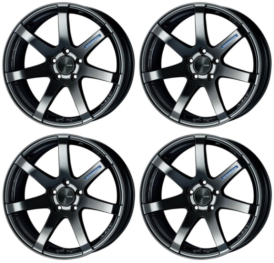 ENKEI GENUINE OEM 18x7.5 +48 5x114.3 SBK [4 rims wheels ] JDM