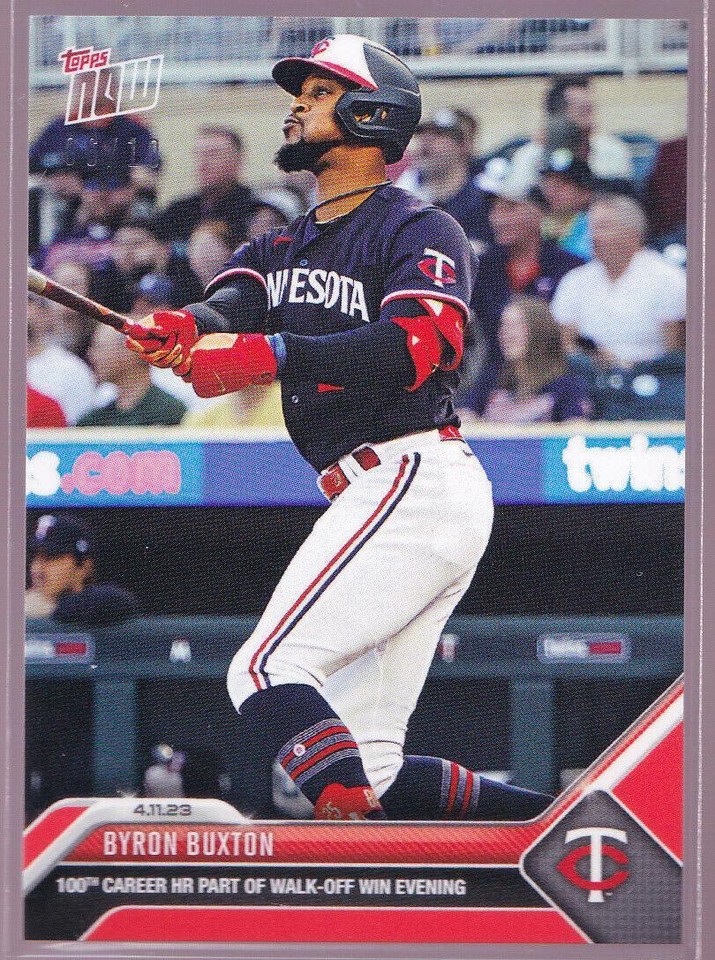 2023 Topps Now - Byron Buxton #104 - 1 of 1