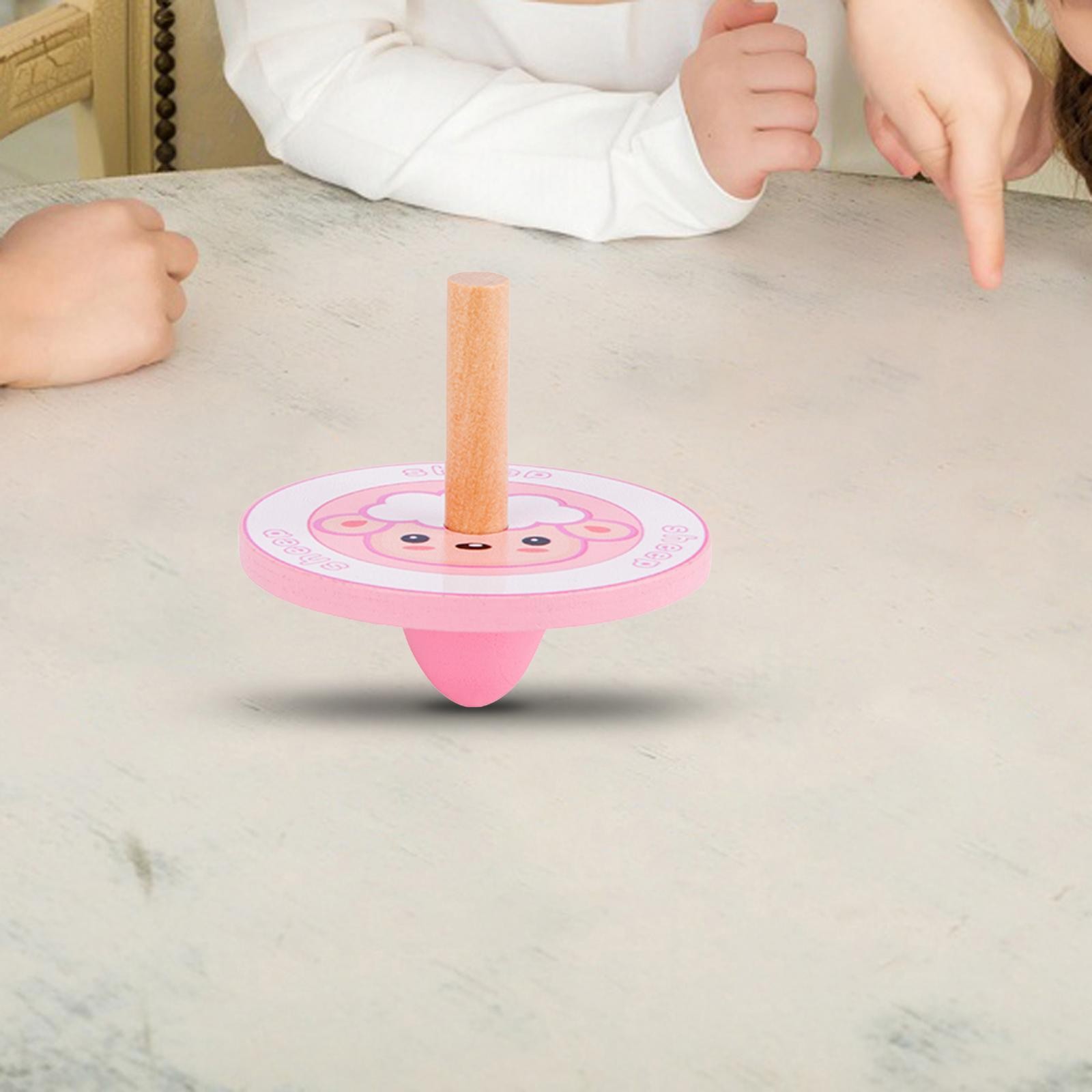 Giocattoli Per Giroscopi In Legno Per Bambini Giocattoli Tradizionali Per foto 2