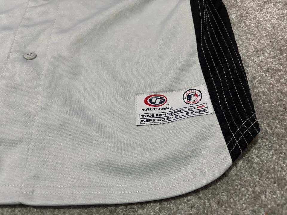 Camiseta True Fan Chicago White Sox gris para hombre pequeña MLB - Imagen 2 de 4