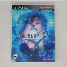 Final Fantasy X/X-2 HD Remaster Limited Edition PlayStation 3 CIB Tested Good