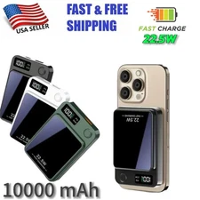 Power Bank Magnetic Battery Pack Wireless Charger for iPhone 16/15/14/13/12/11/X