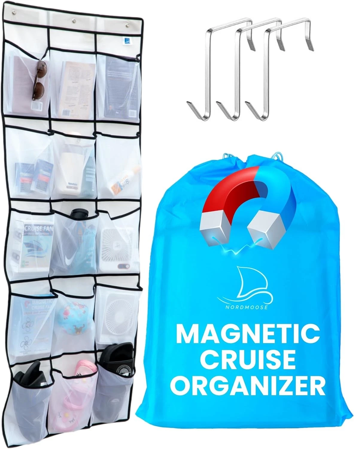 Cruise Ship Magnetic Door Organizer Over The Door Organizer For Cruise Ships