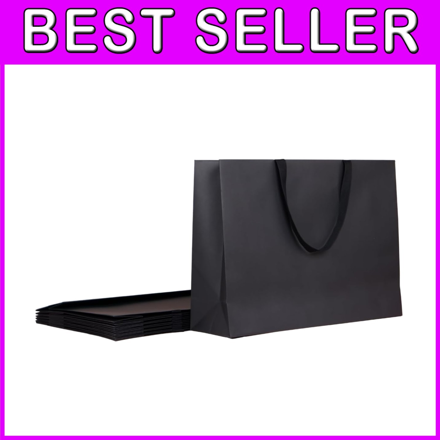 Sturdy Giant Gift Bags - Thick Paper, Cotton Handles