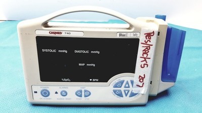 CasMed 740 Patient Vital Sign Monitor Masimo SET SpO2