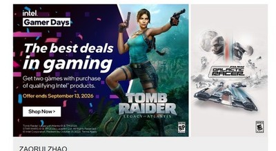 STAR WARS: Galactic Racer & Tomb Raider: Legacy of Atlantis Need Intel CPU GPU