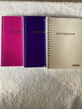 3 Pack Personal / Assignment Notebook 100 Sheets College Ruled 102A