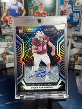 2020 Panini Obsidian - Rookies Colby Parkinson #184 Autographs /150 (AU, RC)