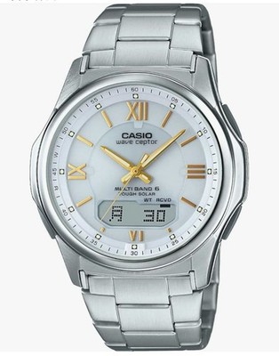 [Unused] CASIO Wave Ceptor Solar Radio-Controlled Watch Main Unit