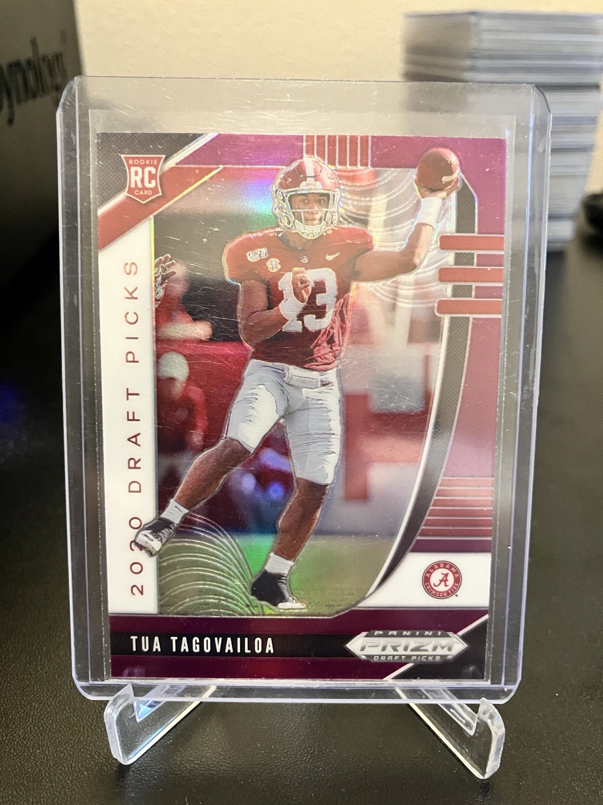 2020 Panini Prizm Draft Picks - Tua Tagovailoa #101 Purple Prizm (RC)