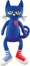 Pete the Cat Plush Doll, 14.5-Inch , Blue