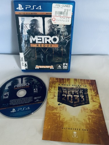 Metro Redux (Sony PlayStation 4, 2014) - Bild 2 von 5