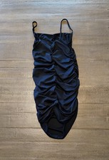 Shein Black Spaghetti Strap Maxi Dress Women's Size 6/M 