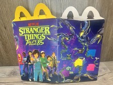 McDonald's 2026 Netflix Stranger Things Tales from '85 Happy Meal Box