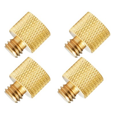  4PCS 1/4 Zoll Buchse zu 3/8 Stecker Konvertierungsschraubenadapter Gewinde