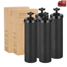 4 Packs Replacement Gravity System Filters BB9-2 Black For Berkey Water Filter