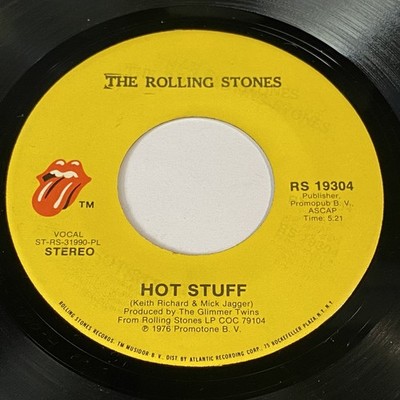 Rolling Stones: Hot Stuff / Fool To Cry 45 - Rolling Stones - Rock