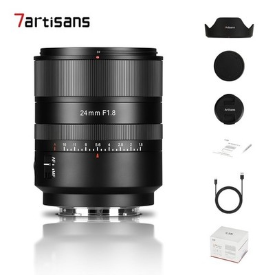7Artisans 24mm F1.8 AF Auto Focus Full Frame Lens for Sony Nikon L-mount Camera
