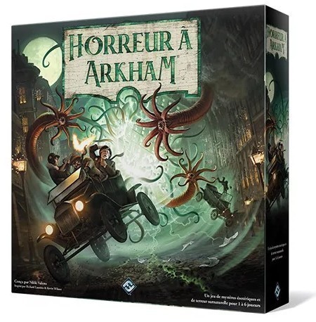 Horreur à Arkham 3e Edition : Jeu de société coopératif d'investigation fantastique