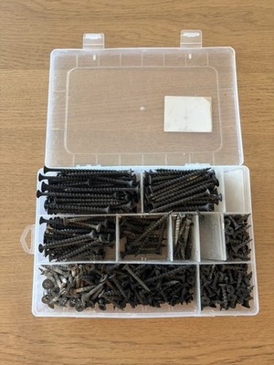 Black Carbon Drywall Screws Assortment about 300+ pcs