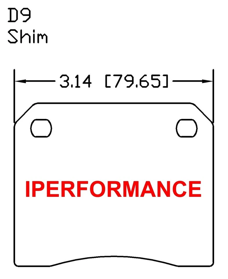 Juego de pastillas de freno de titanio para Ferrari 365 GT, 4 B C S 67-75, Gir R Foto 3 de 3