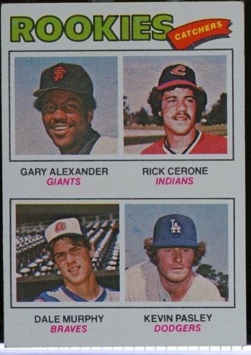 1977 Topps Baseball Rookie Catchers [Dale Murphy] #476