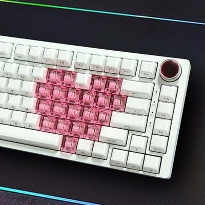 Original Profile Love Symbol Keycaps Clear Legends 21Keys PC Construction