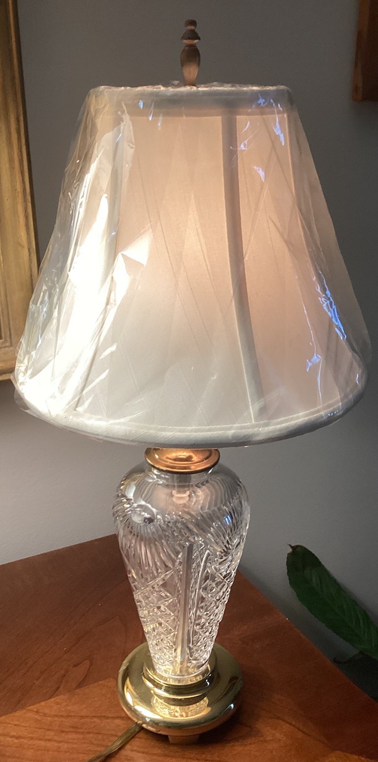 Waterford Crystal Millennium Table Lamp 19”