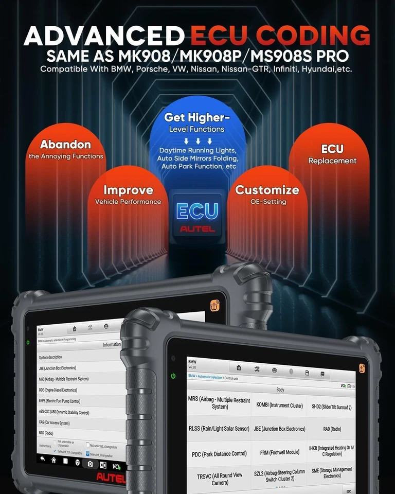 Autel MaxiCOM MK906 Pro-TS Upgrade of MaxiSys MS906 Pro TS MS906 Pro Full TPMS - Image 4 of 4