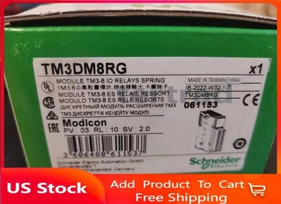Schneider Modicon TM3DM8RG MODULE TM-3 IO RELAY SPRING