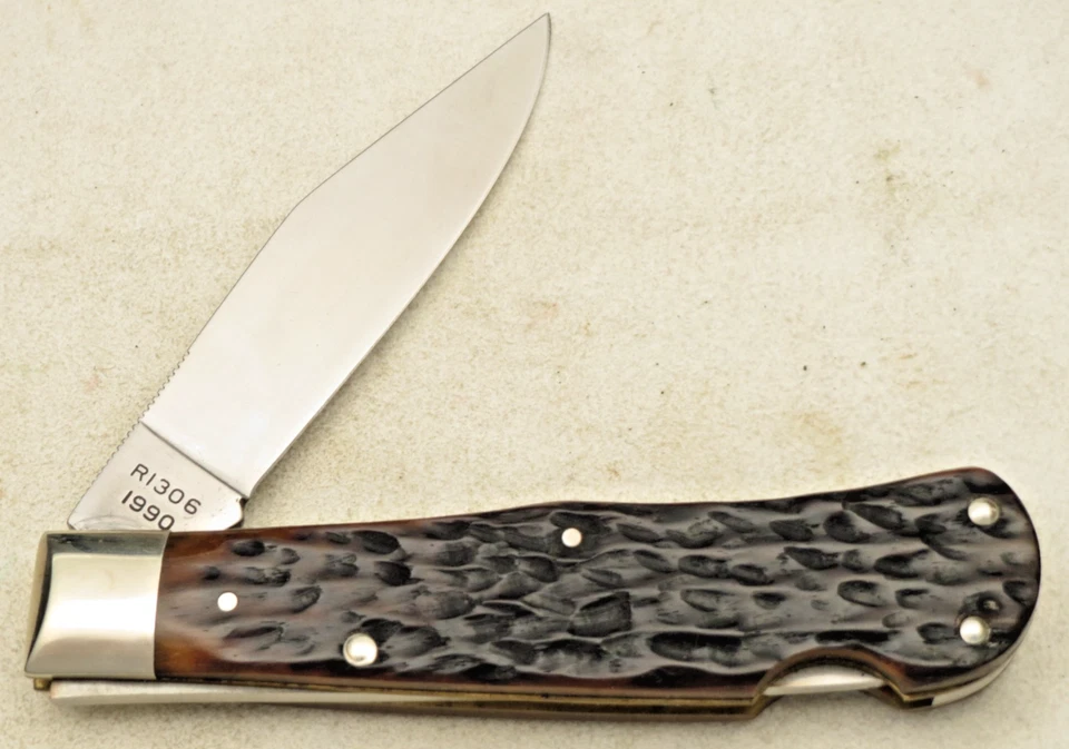 Cuchillo "Tracker" REMINGTON UMC de Camillus R1306 de colección - 1990 Silver Bullet Foto 4 de 4