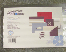 CREATIVE MEMORIES TRAVEL LOG Variety Mat Pack 24 mats - 2019