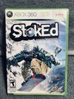 Stoked Microsoft Xbox 360 Complete w/Manual &Poster VHTF Tested GR8 Shape ✅ Pics