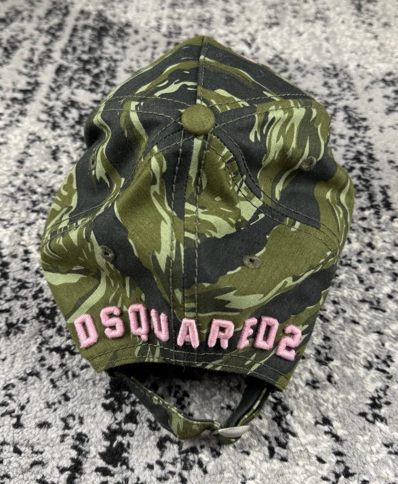 Gorra Icon Dsquared2 Hombre Talla Única Internacional Caqui Y2k Foto 3 de 4